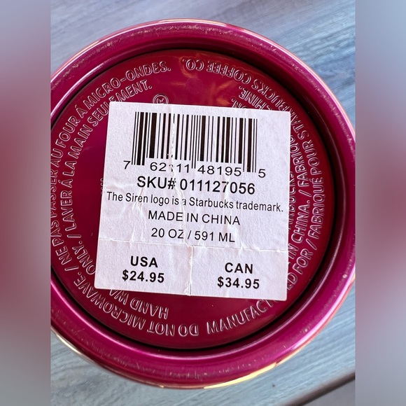 Starbucks Holiday 2020 Tumbler Cups Bundle - Picture 12 of 13